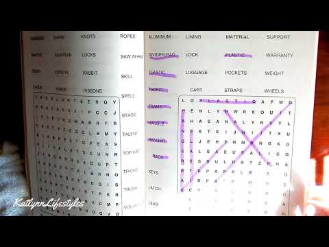 ASMR WordSearch {Relaxing Sounds}