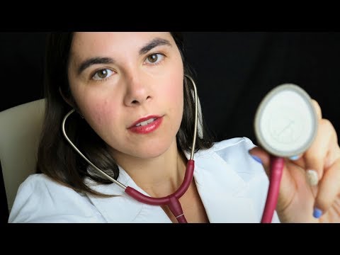ASMR Heart Doctor Examination - Typing - Cardiologist..