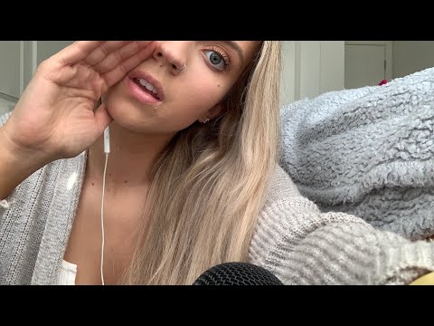 ASMR| ASMR INAUDIBLE WHISPERING  PERSONAL ATTENTION WITH LOTS OF MOUTH SOUNDS