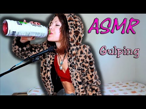 ASMR EXTREME GULPING of the BEST Coconut Water
