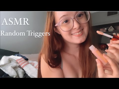 ASMR Random Triggers💤 (Lots of tingles!)