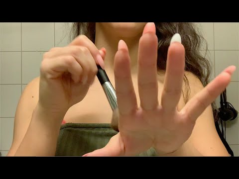 ASMR | Bathroom Tapping - Mirror Tapping - Face Brushing