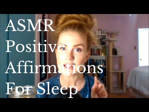 LOW BACKGROUND MUSIC: ASMR HYPNOSIS: Positive Sleep Affirmations: Hypnotist Kimberly Ann O'Connor