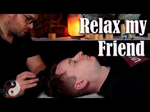 Tingly Light Touch Real Asmr Treatment With My Friend [No Talking]