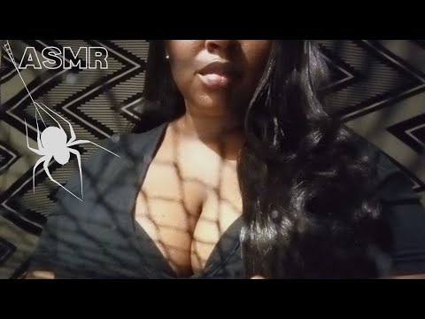 ASMR | Getting a Spiderweb Off your Face (Personal attention, visual triggers, pulling, tweezers)