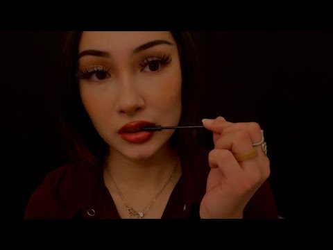 ASMR spoolie nibbling and spoolie sounds