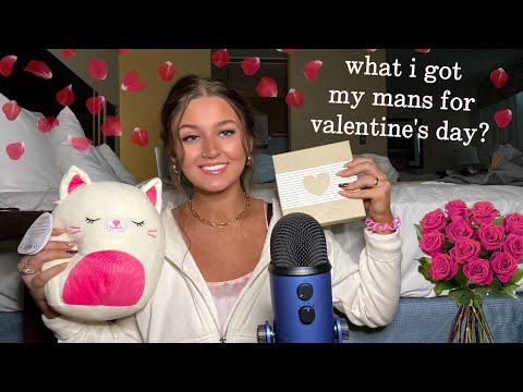 ASMR | VALENTINES DAY TRIGGERS❤ | TAPPING, SCRATCHING, FABRIC, ETC.