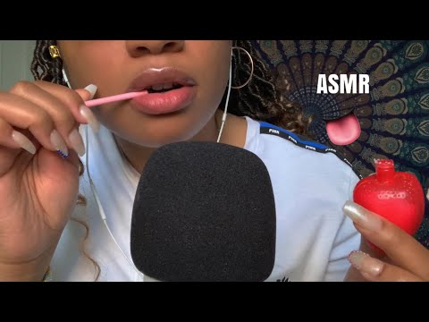 ASMR | Candy 🍬 Spoolie Nibbling & Mouth Sounds 👄