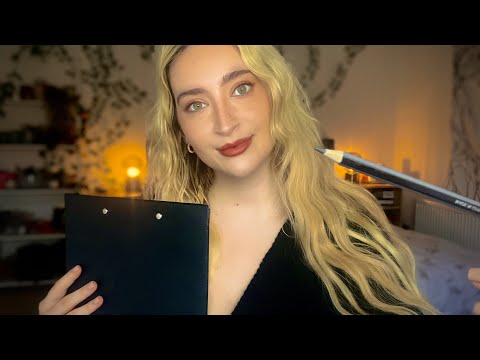 ASMR | Sketching Your Portrait Roleplay ✍️