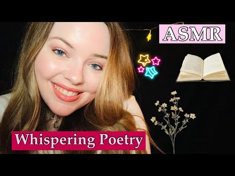 ASMR | Whispering Poetry ♡ (with soft music)