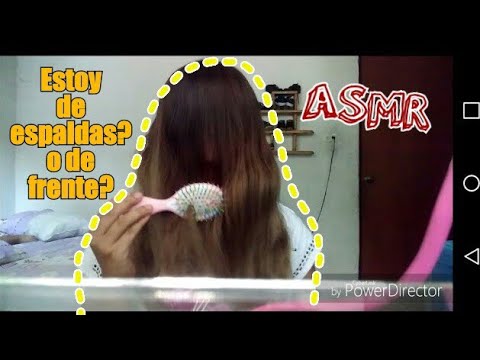 Hair brushing ASMR