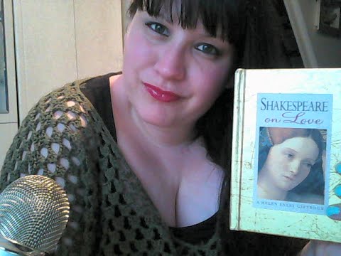 ASMR - Reading Shakespeare Love Quotes and book tapping - RELAX & TINGLES