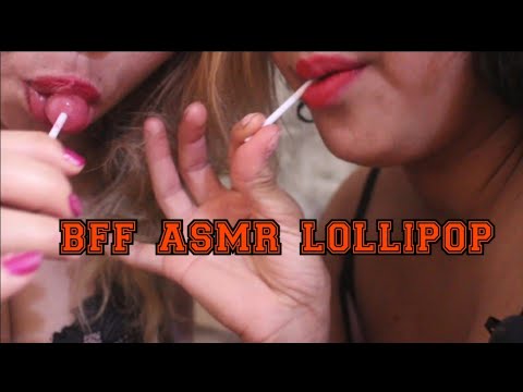 Lollipop asmr relaxing sounds kissing liking sucking