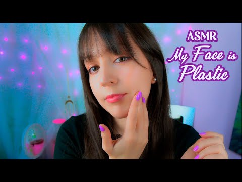 ⭐ASMR My Face is PLASTIC 💖 1 Minute Asmr, Layered Sounds