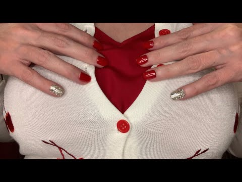 ASMR Shirt Scratching 2020 🍒 Sweater OHHH that sound 👂