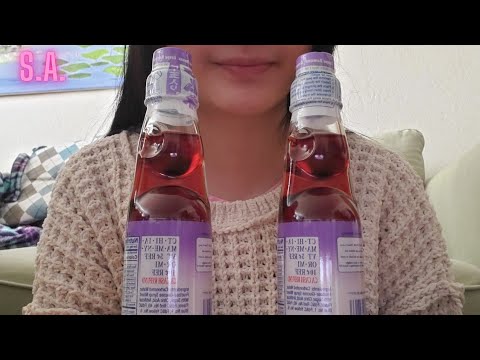 ||ASMR|| Grape Soda Drinking Sounds (NOTALKING)