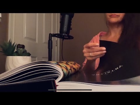 ASMR Slow/Medium Pace Page Squeezing ( Lots of it ) w/ Finger Licking ( Different Styles ) 🤫😴