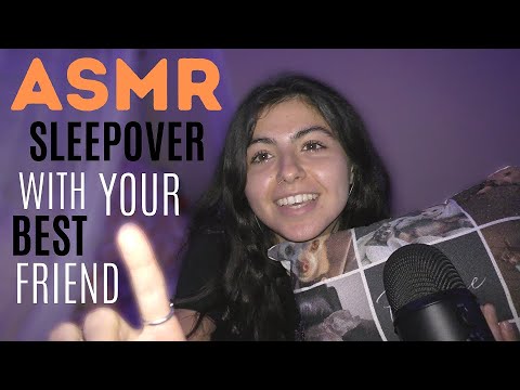 ASMR || sleepover with your bestfriend