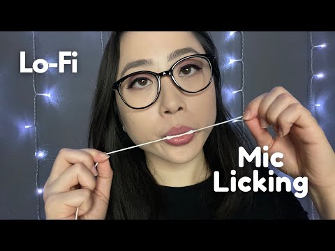 ASMR | Lo-Fi Mic Licking, Mouth Sounds