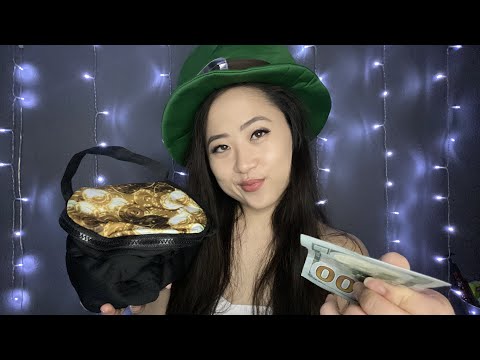 ASMR | St. Patrick's Day Leprechaun Gives You Money, Fast & Aggressive Triggers