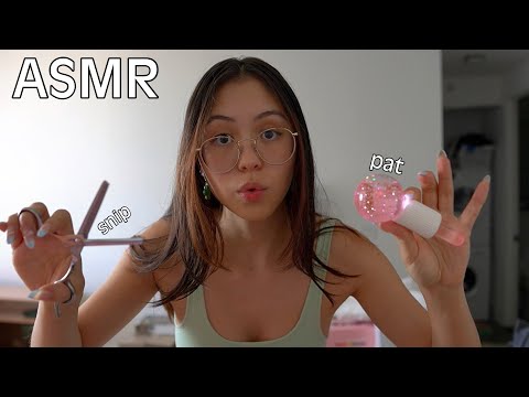 ASMR Spa Treatment and Haircut Roleplay (Lots of Personal Attention)