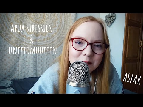 ASMR SUOMI 💤 Close up whispering ear to ear