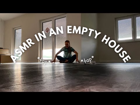 Doing ASMR & Tapping Around An Empty House