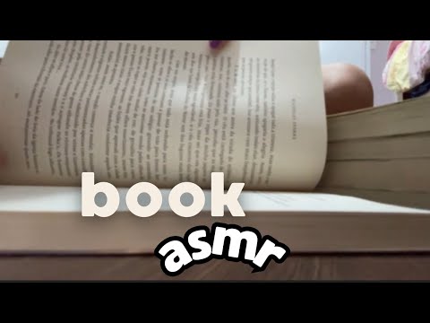 book triggers asmr, fast tapping and scratching, book spine 📖 no talking