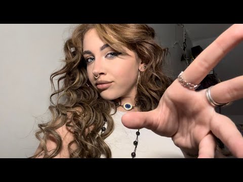 Tracing Your Face With Different Objects-ASMR (Mouth Clicks, Personal Attention & Close Whispers)
