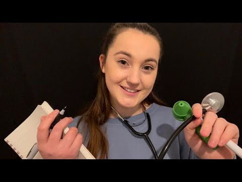 ASMR | Cranial Nerve Exam Roleplay (You're Feeling Tired!)