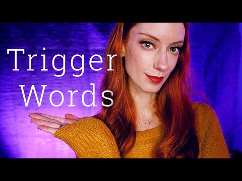 Trigger Words ASMR 💚 Repetition With Tingly Hand Movements