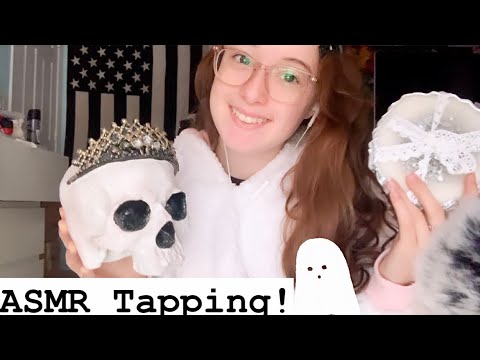ASMR Tapping On White Items!🤍