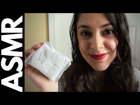 ASMR | Making Tingly Sounds With Silica Gel Packet