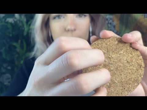 ASMR Fast Tapping and Scratching on Cork