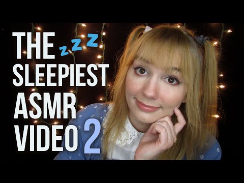 💤 THE SLEEPIEST ASMR VIDEO 2 ~ Soft Whisper, Shh, Yawns, Blanket Sounds, Breathing, Rain Sounds 💤