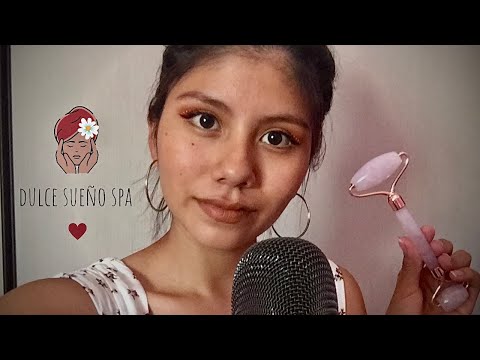 DULCE SUEÑO SPA -Spa facial Roleplay/Personal attention/aplicando cremas en la cámara [+50min][ASMR]