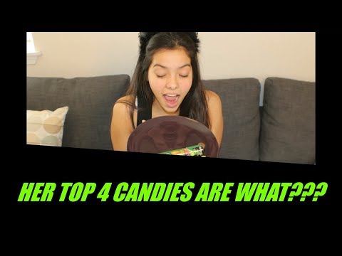 Tiffany's top 4 Candies list(No Talking)Suckers/Lollipops(ASMR Eating)You won't Believe!