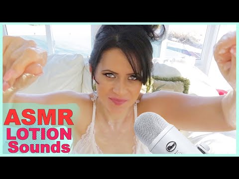 ASMR Intense Hand Lotion Sounds and Hand Movement With Anna