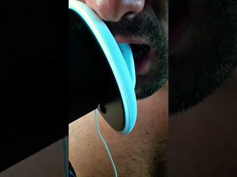ASMR Ear Eating With Rain #asmr #eating #mouthsounds