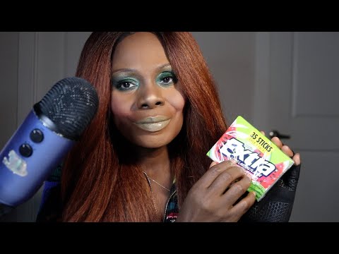 Extra Watermelon New Package ASMR Chewing Gum Sounds