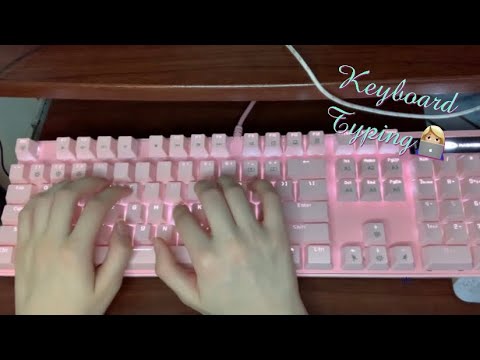 ASMR | Keyboard Typing :)