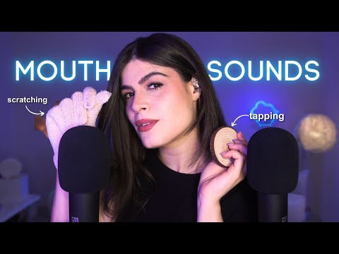 IL MIO VIDEO ASMR PERFETTO 🤩 (Wet & Crispy Mouth Sounds, Scratching, Tapping, Sussurri)