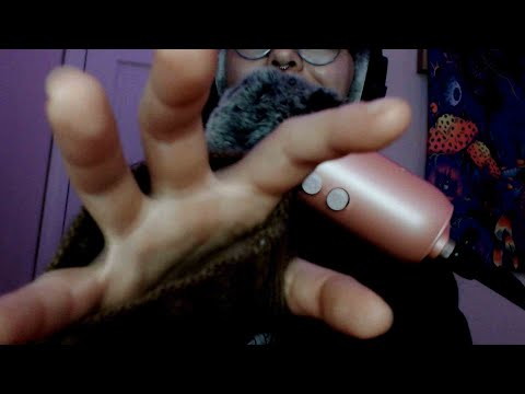 ASMR Hand Movements & Mouth Sounds (Live Chatting)❤️