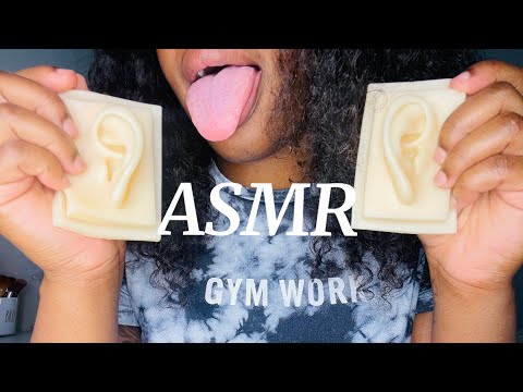 ASMR Double Ear Eating ♡ Ear Licking Mouth Sounds