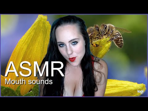 ASMR Mouth sounds with layered Honey Bees