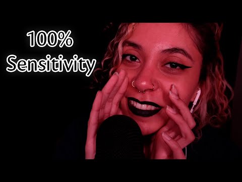 100% SENSITIVITY Wet Mouth Sounds ~ ASMR