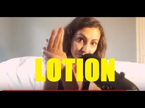 ASMR Hand & Lotion Sounds + Tapping + Sticky + Hand Movements