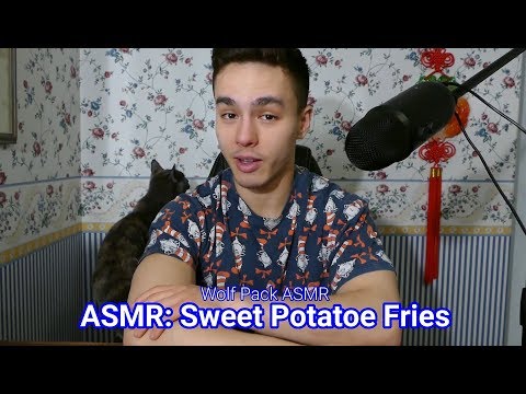 ASMR: Cooking and Eating Sweet Potatoes *Extreme Sizzles* Mukbang 목방 木邦