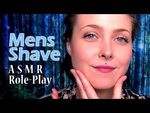 Mens Shave & Face Pampering 🎅 ASMR Role-Play
