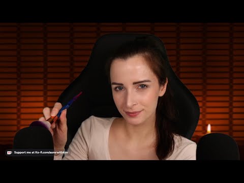 🔴 ASMR Livestream for Sleep: Soft Spoken & Whispering, Mic Brushing and Triggers